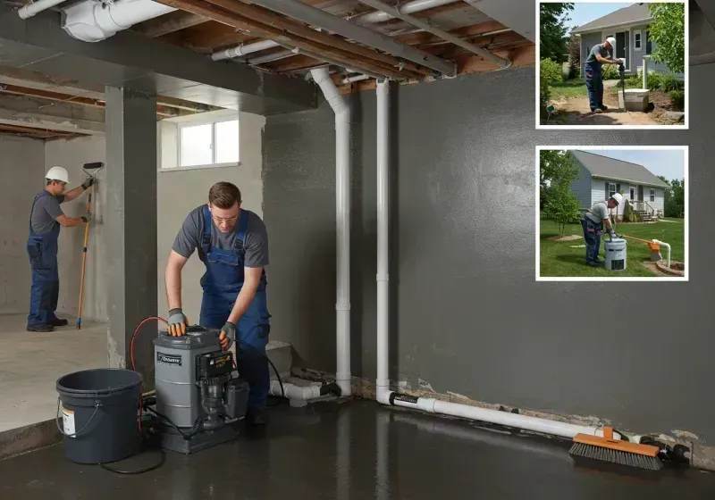 Basement Waterproofing and Flood Prevention process in Aledo, TX